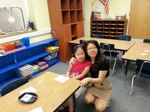 Mommy with Toria